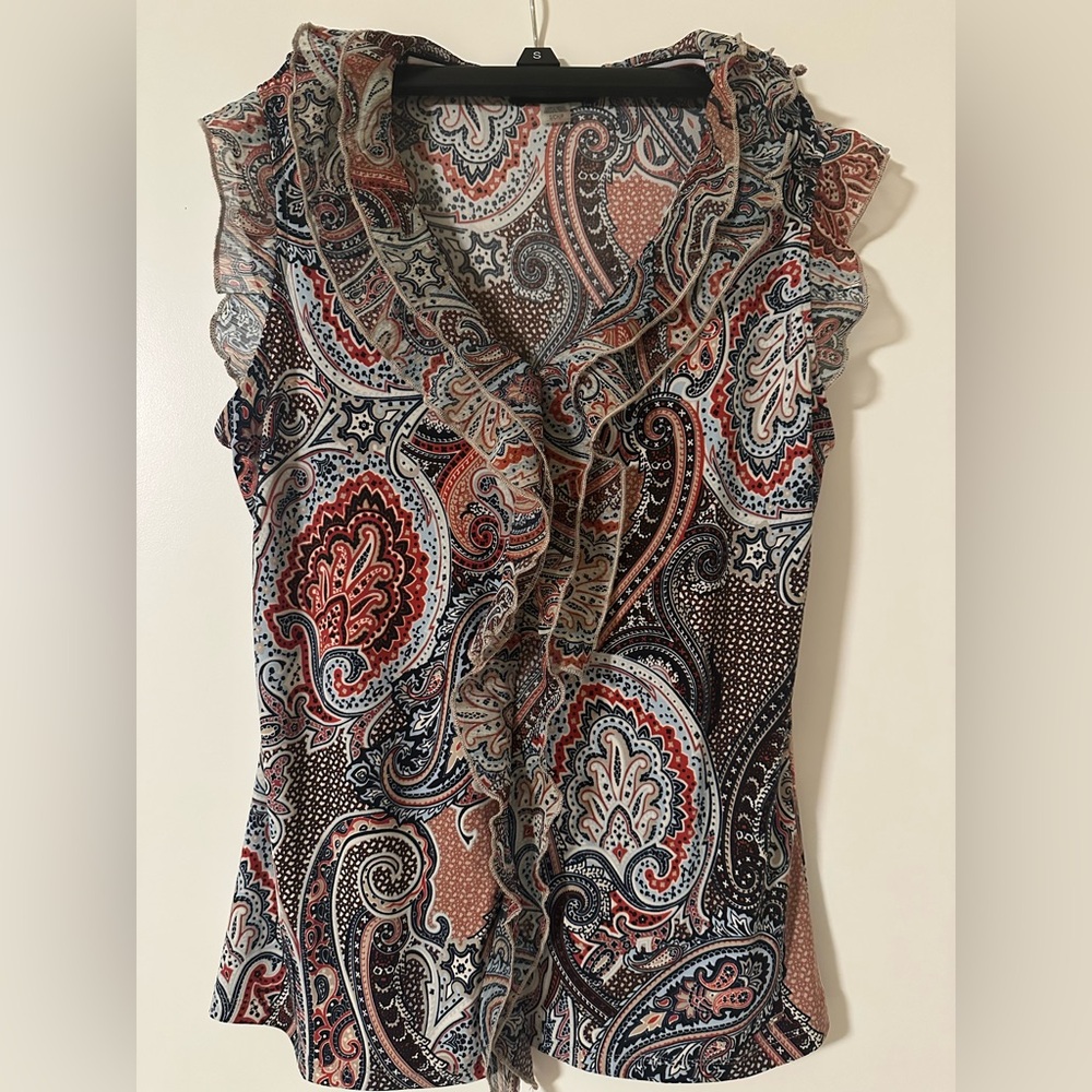 Tommy Hilfiger Multicolor Paisley Blouse